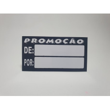 Etiqueta pvc preço  promoção De/Por em Branco